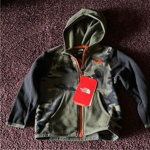 North Face camo fleece 24 month jacket